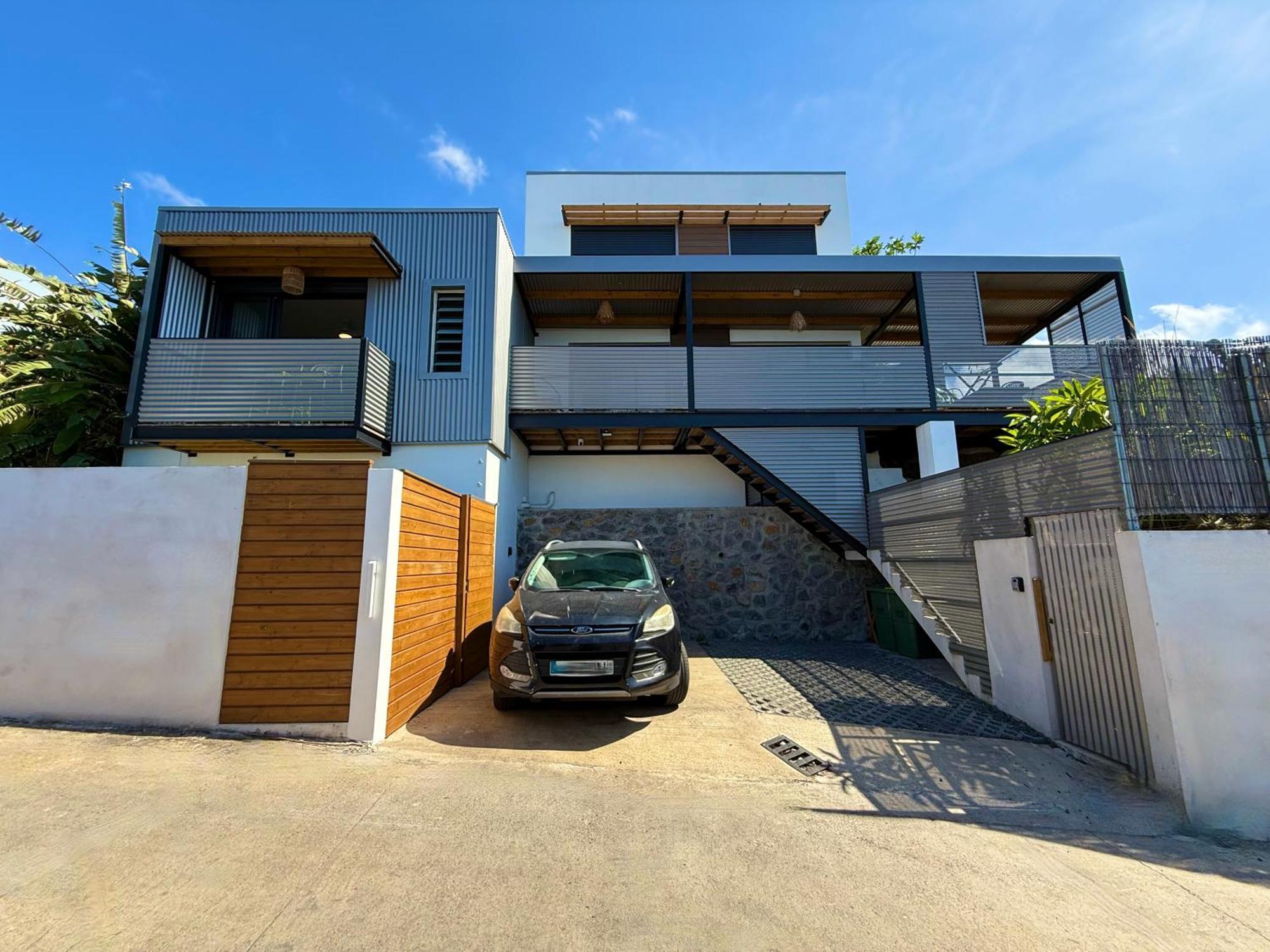 Aloes - Villa Salba. Panoramic View. L'Etang-Sale Exterior foto